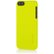 Front Zoom. Incipio - Feather® Case for iPhone SE, 5s and 5 - Lime Green.