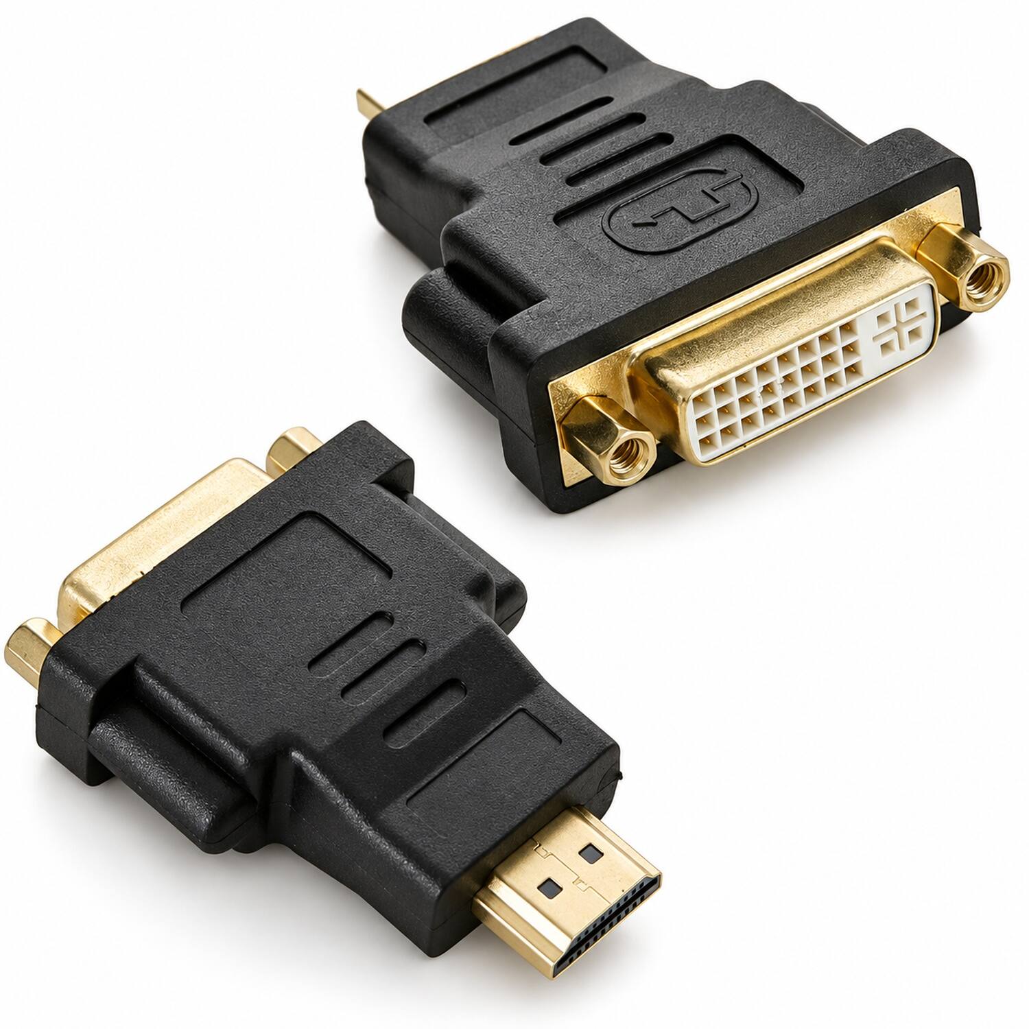Front. Sanoxy - DVI Female To HDMI Male Connector Adapter Converter 1080P PC Desktop TV Laptop.