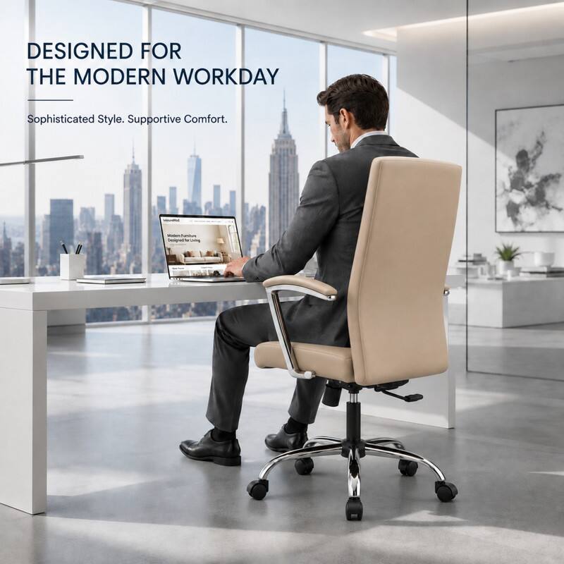 DESIGNED FOR THE MODERN WORKDAY  
Sophisticated Style. Supportive Comfort.  
Modern Furniture Designed for Living
