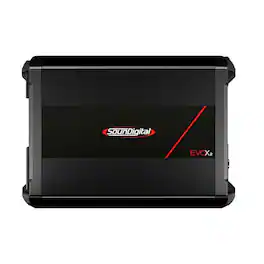 SounDigital - 5000.1 EVOX2 2 OHM 5000 Watt RMS 1 Channel Amplifier - Black