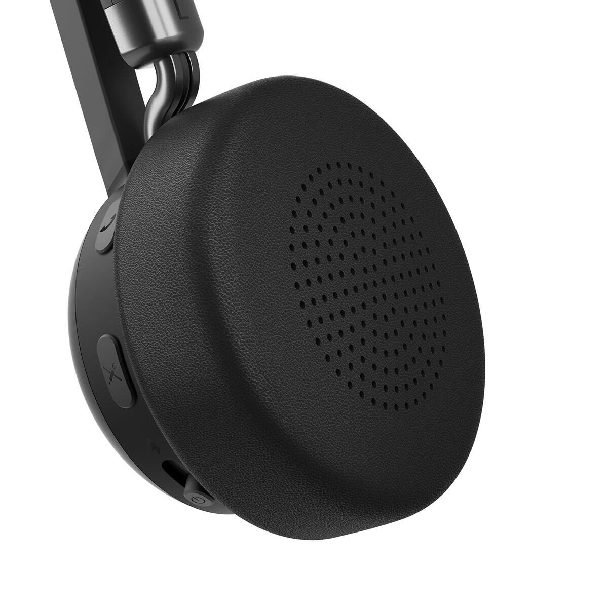 Lenovo UC Wireless Closed Back On Ear Stereo VoIP Headset with USB