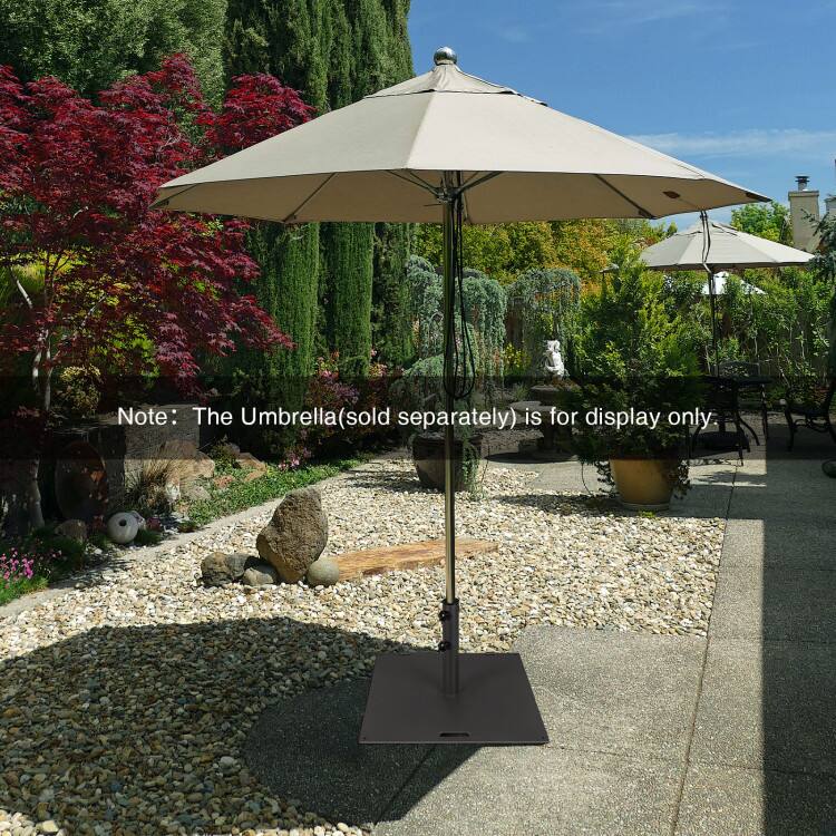 Note: The Umbrella(sold separately) is for display only.