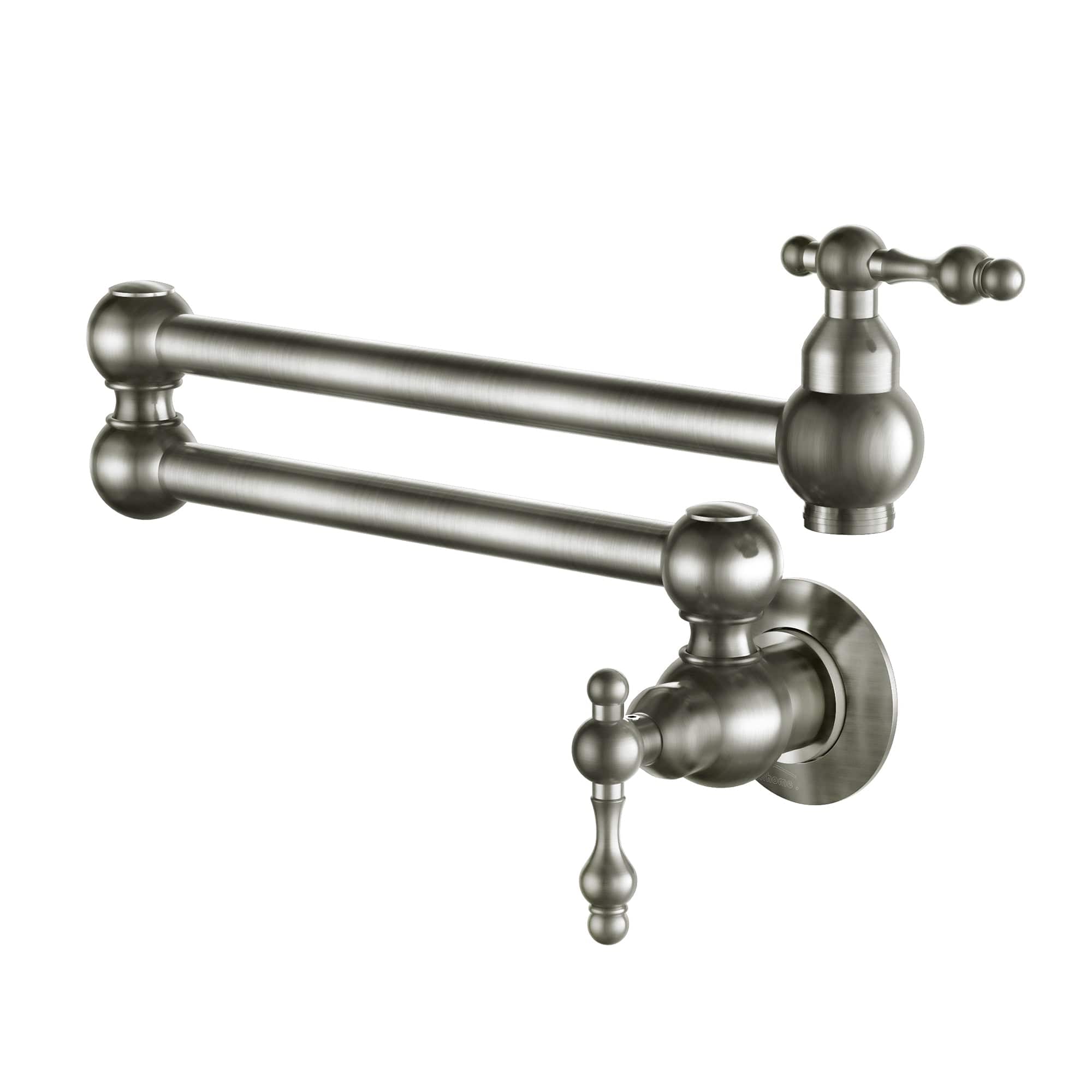 1.8 GPM Wall Mounted Pot Filler with Mounting Hardware Double Handles and Ceramic Disc Cartridge price history on PriceWatchPro