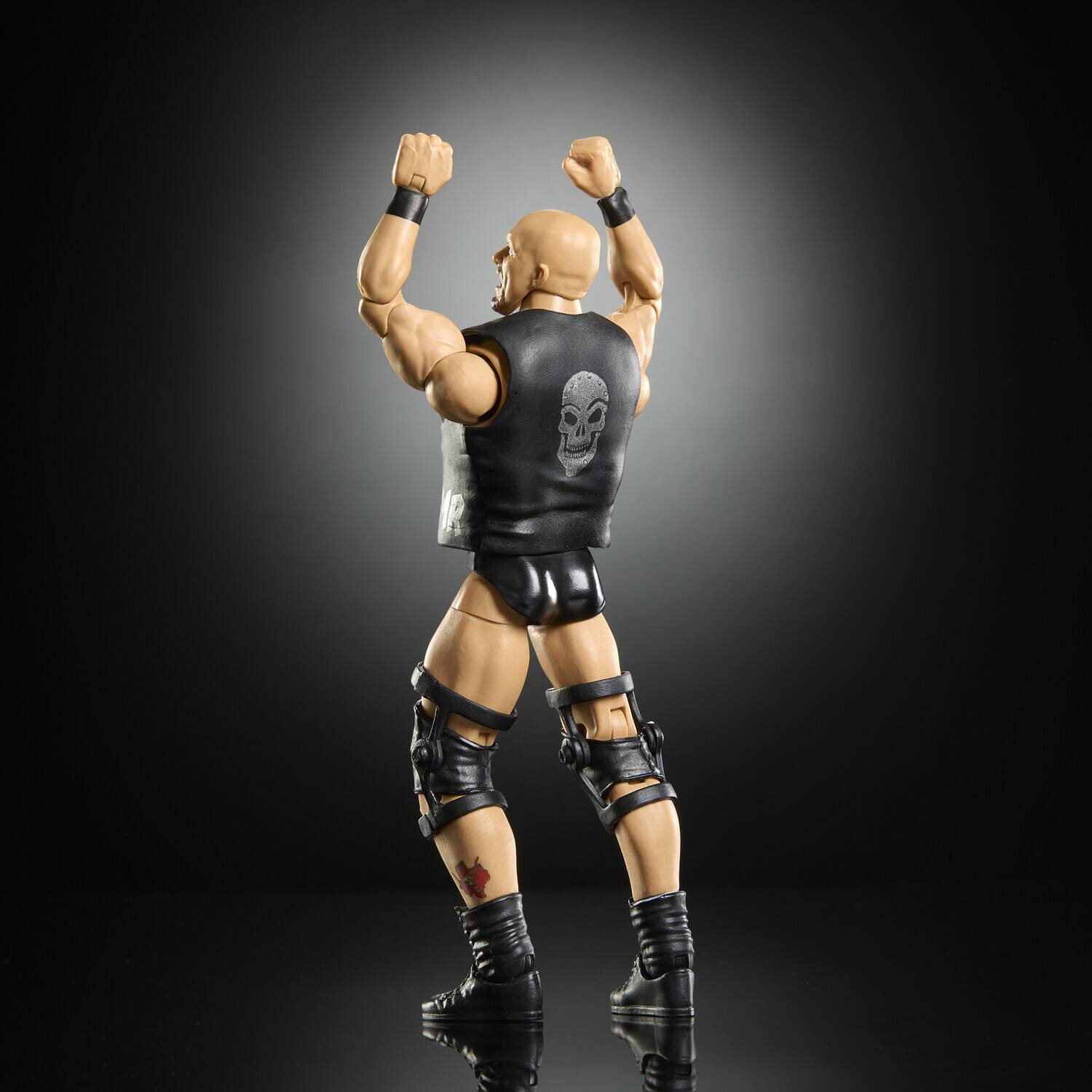 Alt View 2. Mattel - Mattel Collectible - WWE Elite Collection: Greatest Hits 6" "Stone Cold" Steve Austin Action Figure  - COLLECTIBLES - Multicolor.