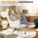 PROFESSIONAL ERGONOMICS
Fit body curve, provide super comfort.
- Headrest
- Bustle
- Armrests
- Hip Cushion
- Footrest