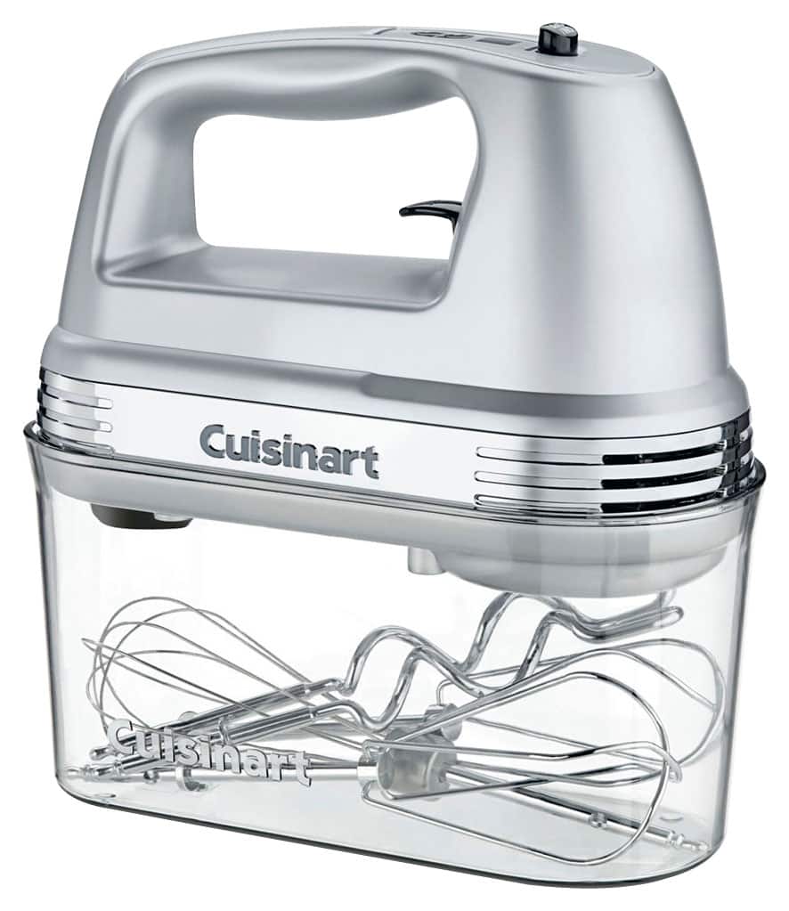 Alt View 11. Cuisinart - Power Advantage PLUS 9 Speed Hand Mixer - Brushed Chrome.