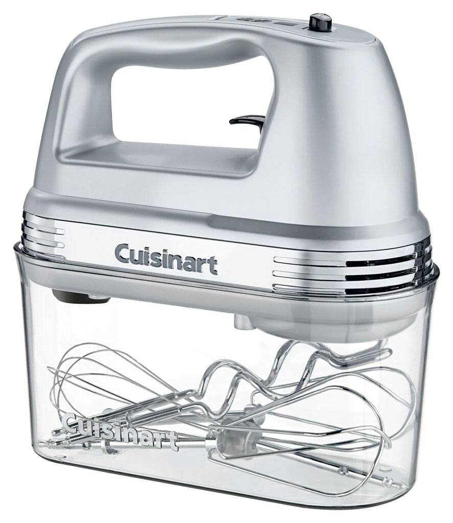 Alt View 11. Cuisinart - Power Advantage PLUS 9 Speed Hand Mixer - Brushed Chrome.