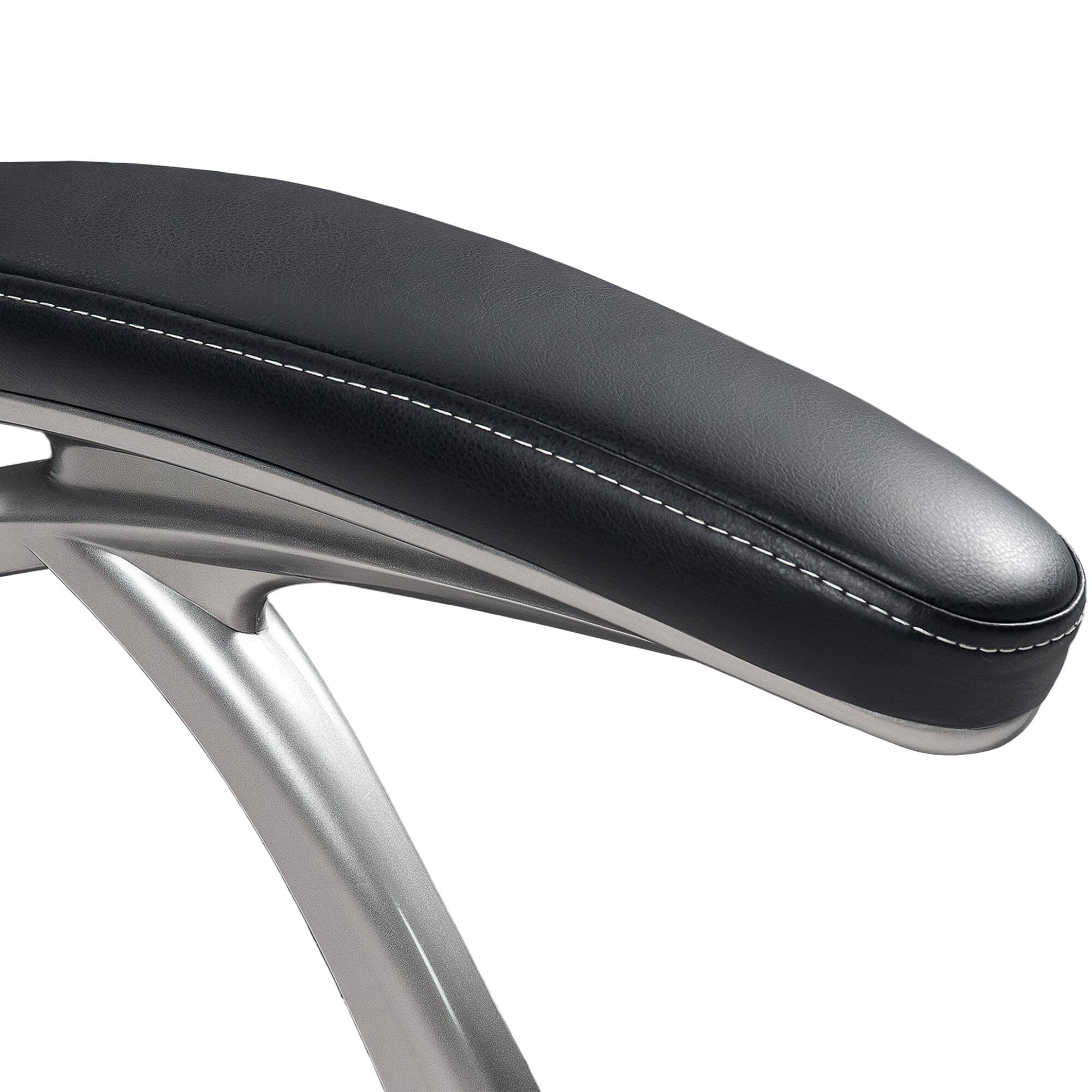 Alt View 8. Homcom - Executive Office Chair with Tilt Function, PU Leather High Back Desk Chair, Swivel Computer Chair with Adjustable - Black.