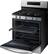 Alt View 13. Samsung - Flex Duo 5.8 Cu. Ft. Self-Cleaning Freestanding Gas Convection Range - Stainless steel.