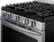Alt View 14. Samsung - Flex Duo 5.8 Cu. Ft. Self-Cleaning Freestanding Gas Convection Range - Stainless steel.