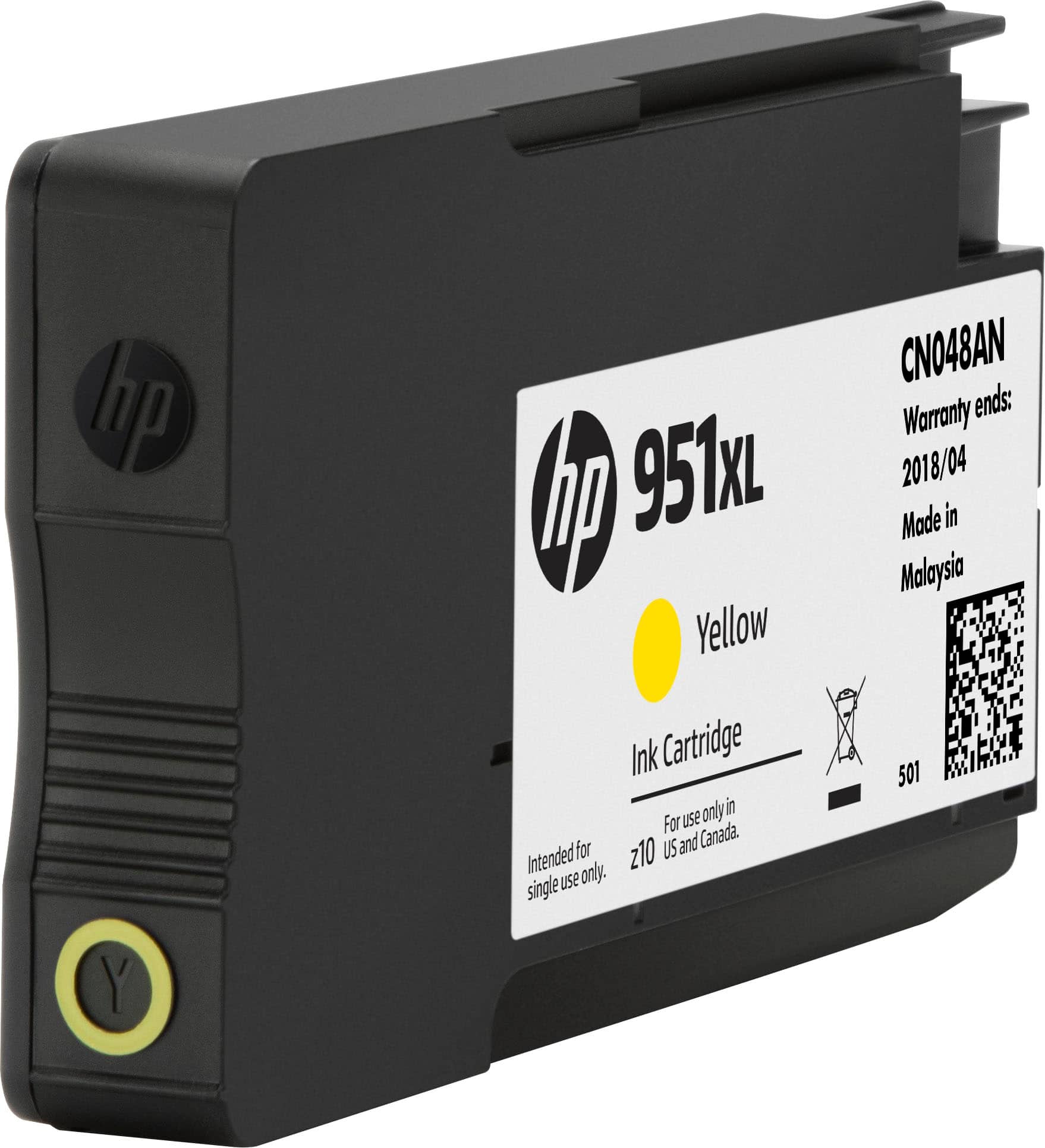 Alt View 1. HP - 951XL High-Yield Ink Cartridge - Yellow.