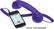 Angle Standard. Native Union - Moshi Moshi POP Phone for Most Mobile Phones - Purple.