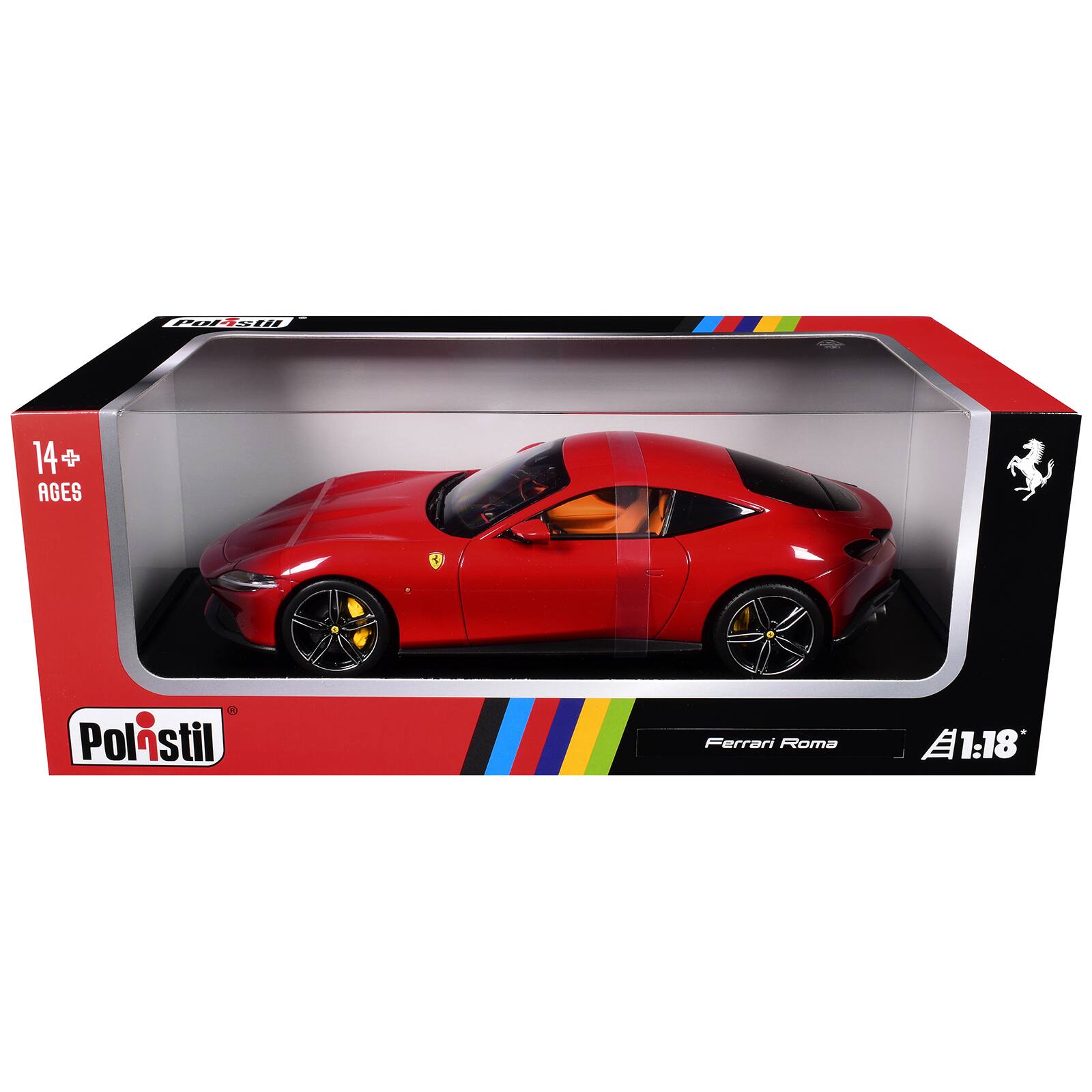 Polistil  
14+ AGES  
8 Polastil  
Ferrari Roma  
1:18