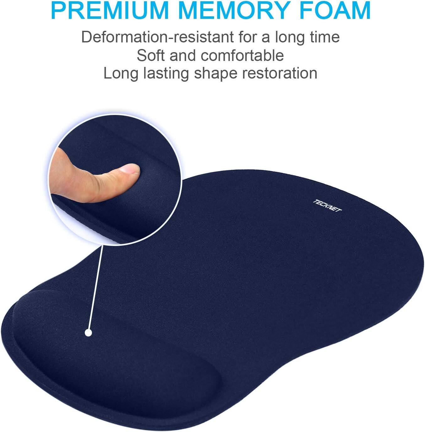 PREMIUM MEMORY FOAM  
Deformation-resistant for a long time  
Soft and comfortable  
Long lasting shape restoration