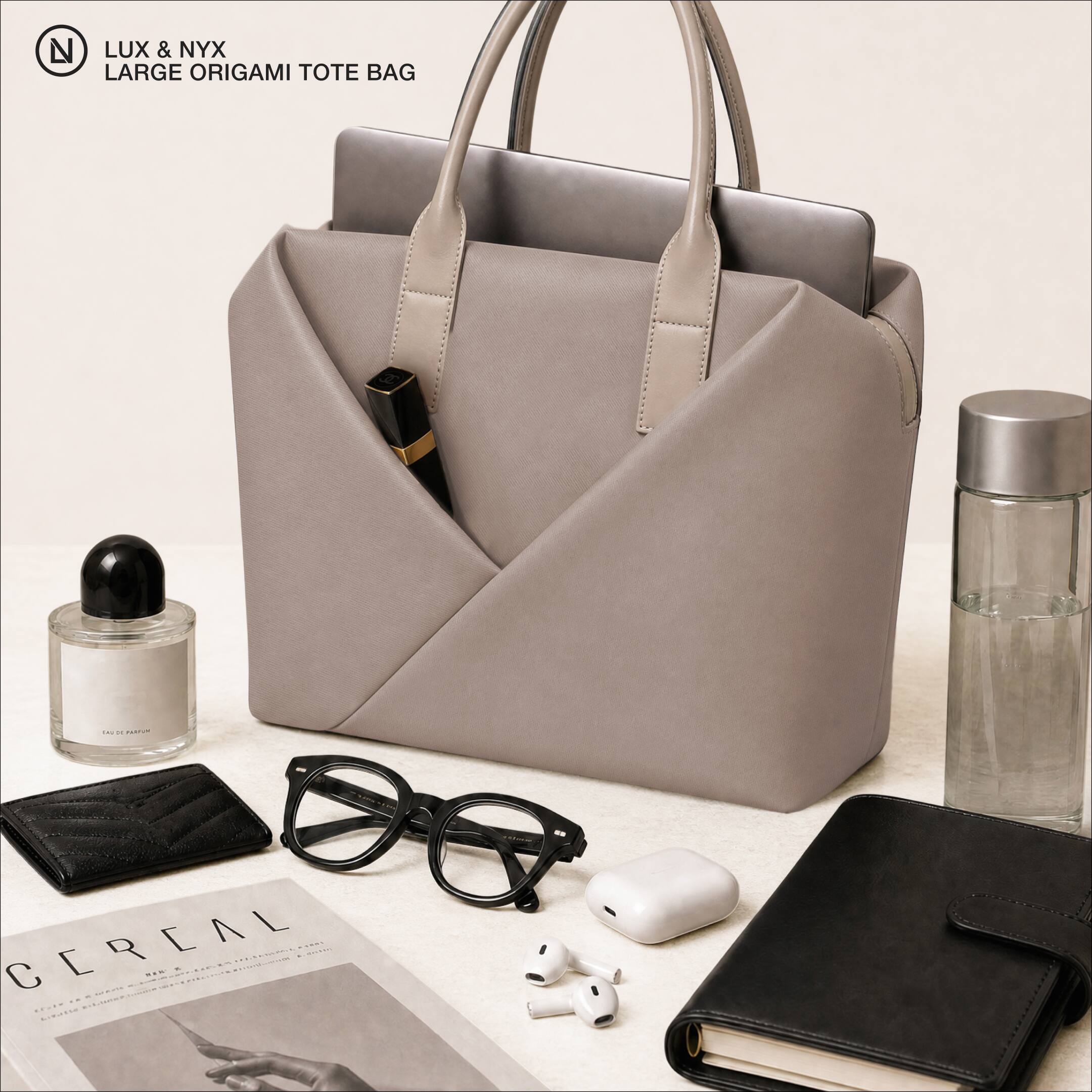 LUX & NYX LARGE ORIGAMI TOTE BAG