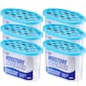 VEVOR - Moisture Absorber Boxes, 10.8 oz Humidity Absorber Boxes(6 Packs), Fragrance Free Dehumidifier Attracts Extra Moisture - Transparent color