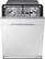 Alt View 1. Samsung - WaterWall 24" Tall Tub Built-In Dishwasher - White.