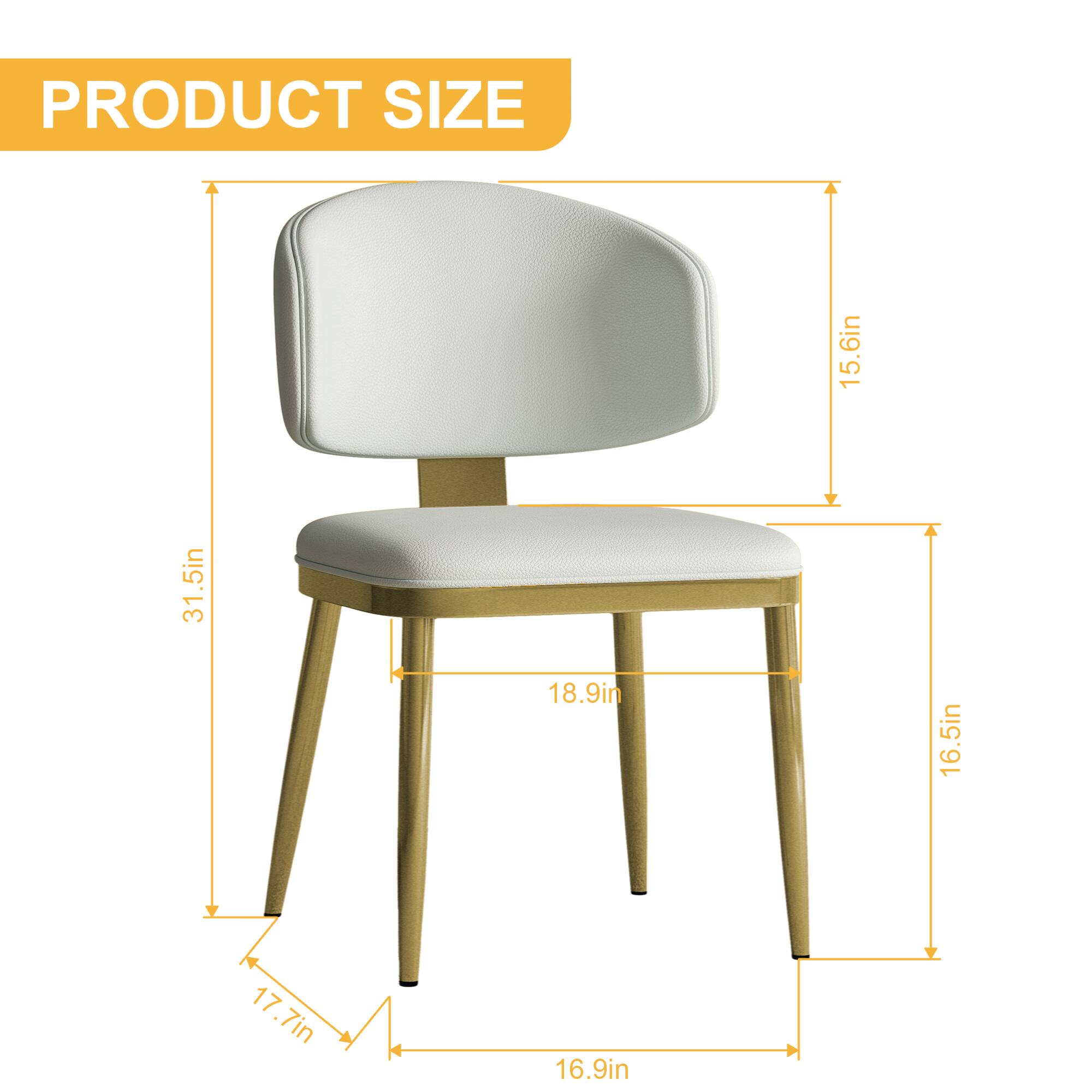 PRODUCT SIZE

15.6in  
31.5in  
18.9in  
16.5in  
17.7in  
16.9in