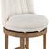 Alt View 15. OSP Home Furnishings - Rowan 2-Pack Swivel Barstool - Linen/Medium Oak.