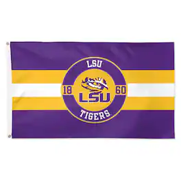 WinCraft - LSU Tigers 3' x 5' Applique Flag - Multicolor