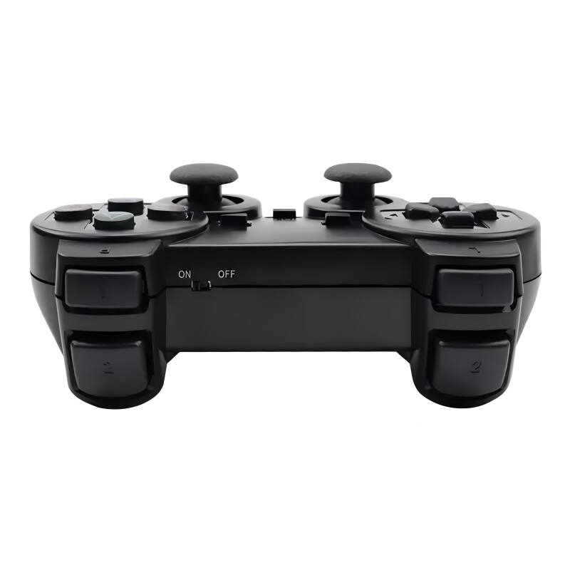 Back. PRIMEPLUS - Wireless Gamepad for Sony PS2 Game Controller/ Playstation 2 Joystick/ PC Joypad USB Game Controle with Dual Vibration - Green.
