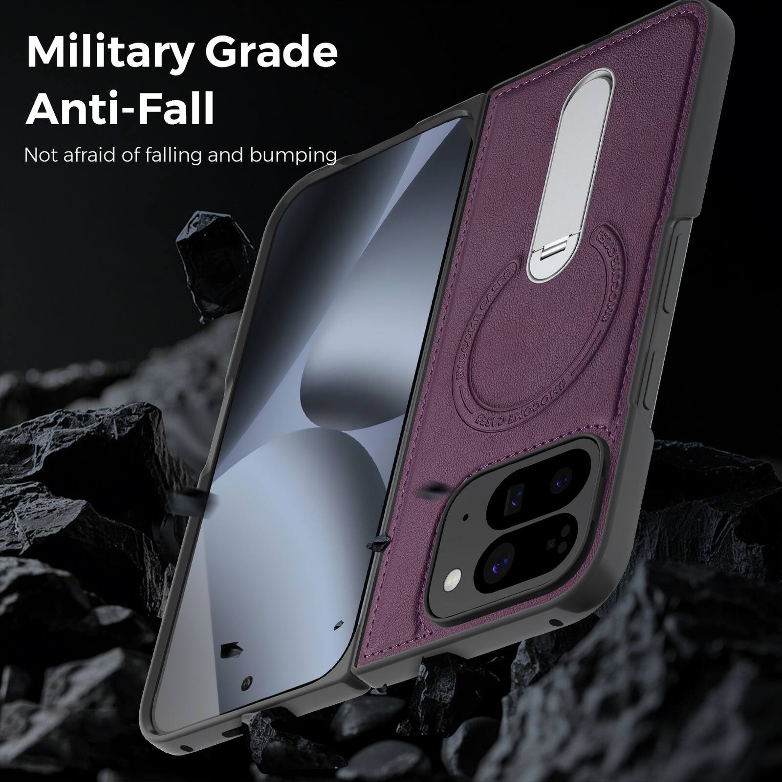 Military Grade Anti-Fall  
Not afraid of falling and bumping