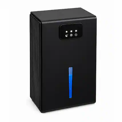 Front. Tolife - C4S Compact Dehumidifier with Removable Tank and Sleep Mode - Black.