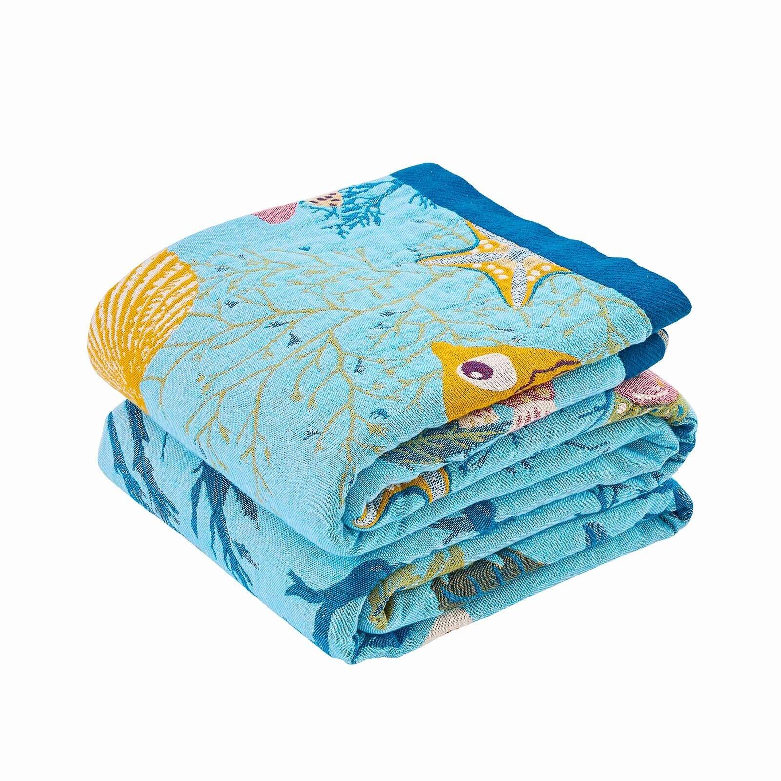 A-blue-fish-50x60 Inch