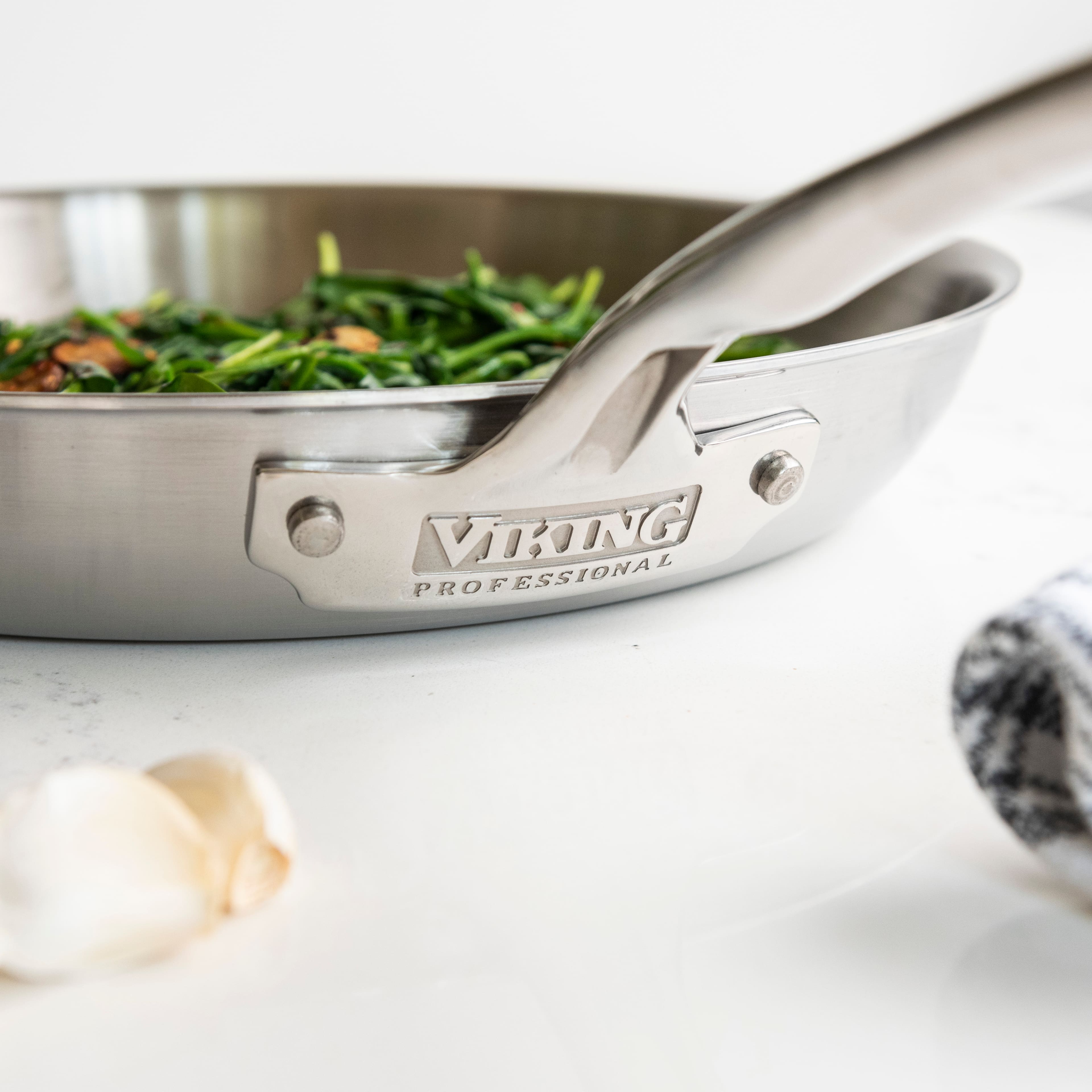 Alt View 16. Viking - Professional 5 Ply 12" Fry Pan - Satin.