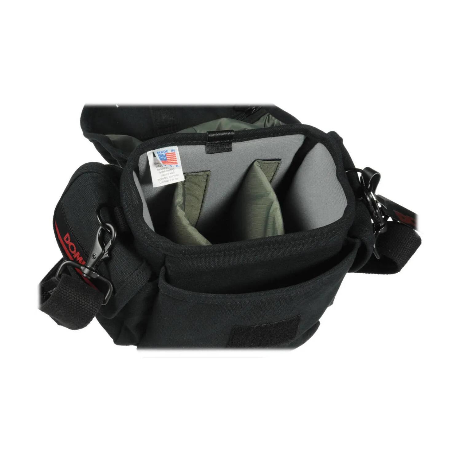 Angle. Domke - Domke F-8 Small Shoulder Camera Bag for 1-2 Cameras and Accessories (Black).