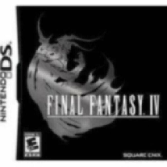 Nintendo DS  
Final Fantasy IV  
E - E10+ (Everyone 10+)