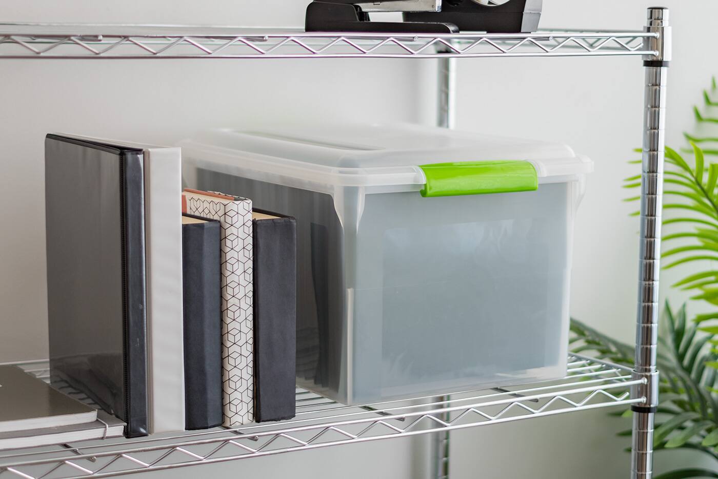 Alt View 4. IRIS USA - IRIS USA Letter Legal Size Plastic File Box, Home Organizing Storage Container.