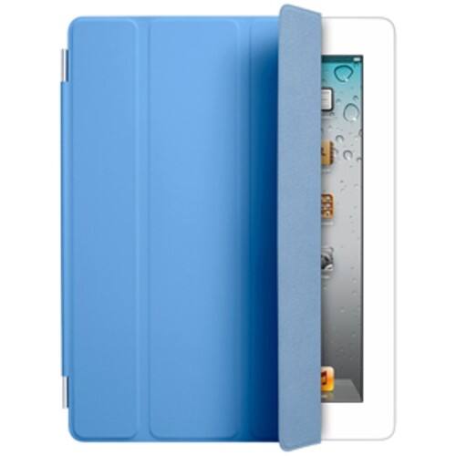 Front Standard. Apple® - Smart Cover for Apple® iPad® 2nd-, 3rd- and 4th-Generation - Blue.