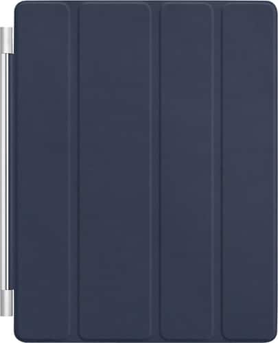 Front Standard. Apple® - Smart Cover for Apple® iPad® 2nd-, 3rd- and 4th-Generation - Navy.