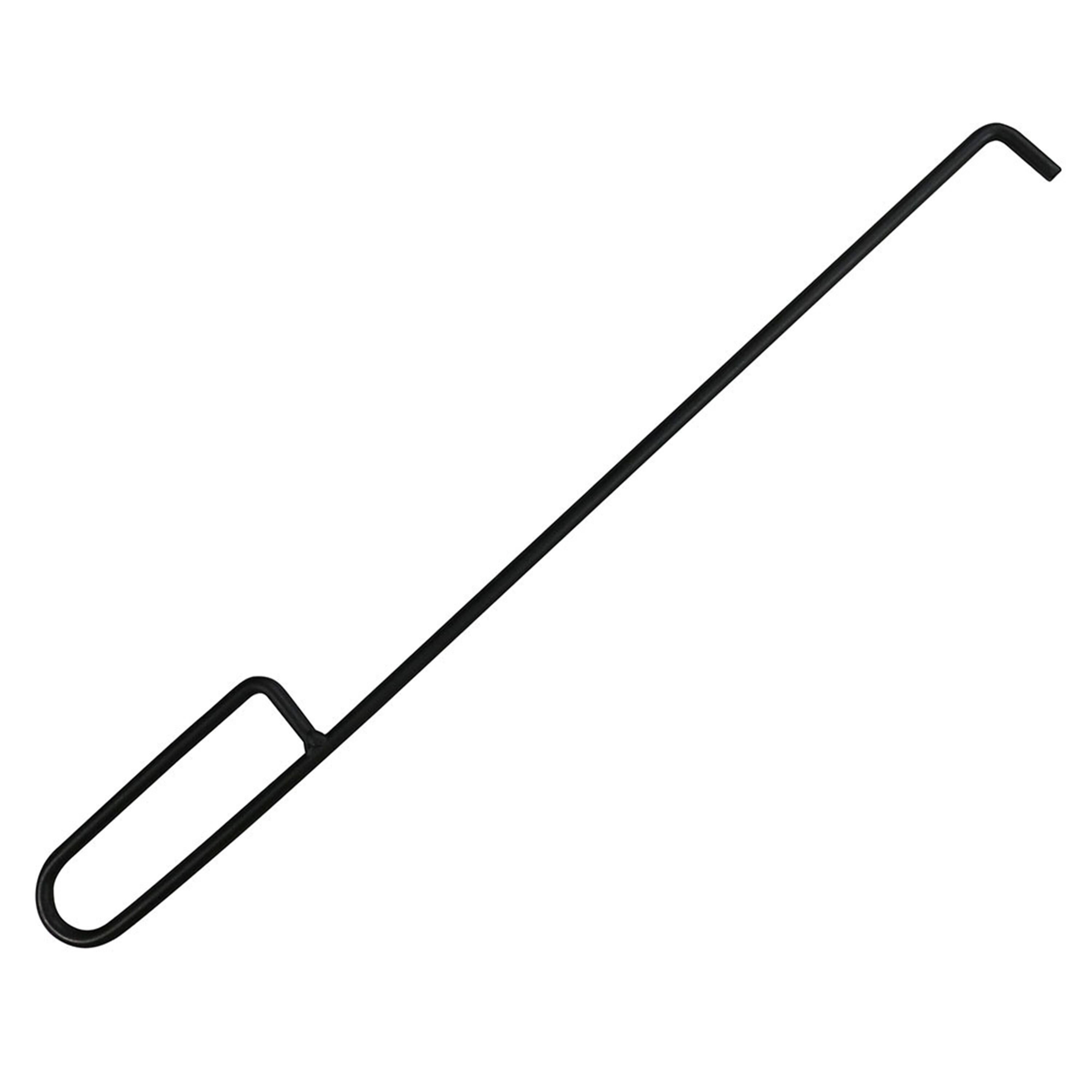 Alt View 7. Sunnydaze - 36 in Diamond Cut-Out Steel Wood Burning Fire Pit Ring with Poker - Black.