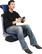 Alt View Standard 1. BoomChair - HMR2 Gaming Chair.