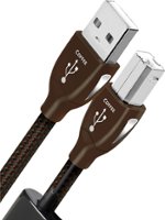 AudioQuest - 10' USB A-to-USB B Cable - Black/Coffee - Angle_Zoom