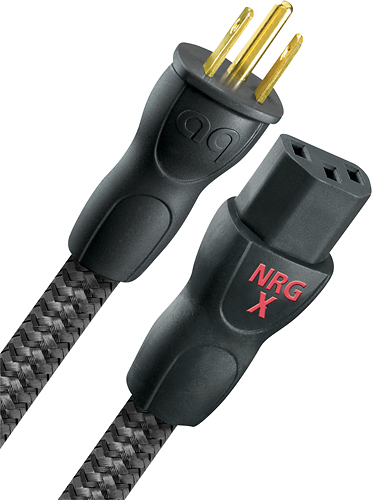 Best Buy: AudioQuest 3' NRG-X3 Power Cable Black/Gray 67-036-02