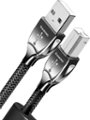 Angle Zoom. AudioQuest - 16.4' USB A-to-USB B Cable - Black/Gray.