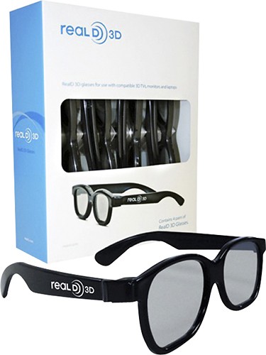  RealD - 3D Glasses (4-Pack) - Black