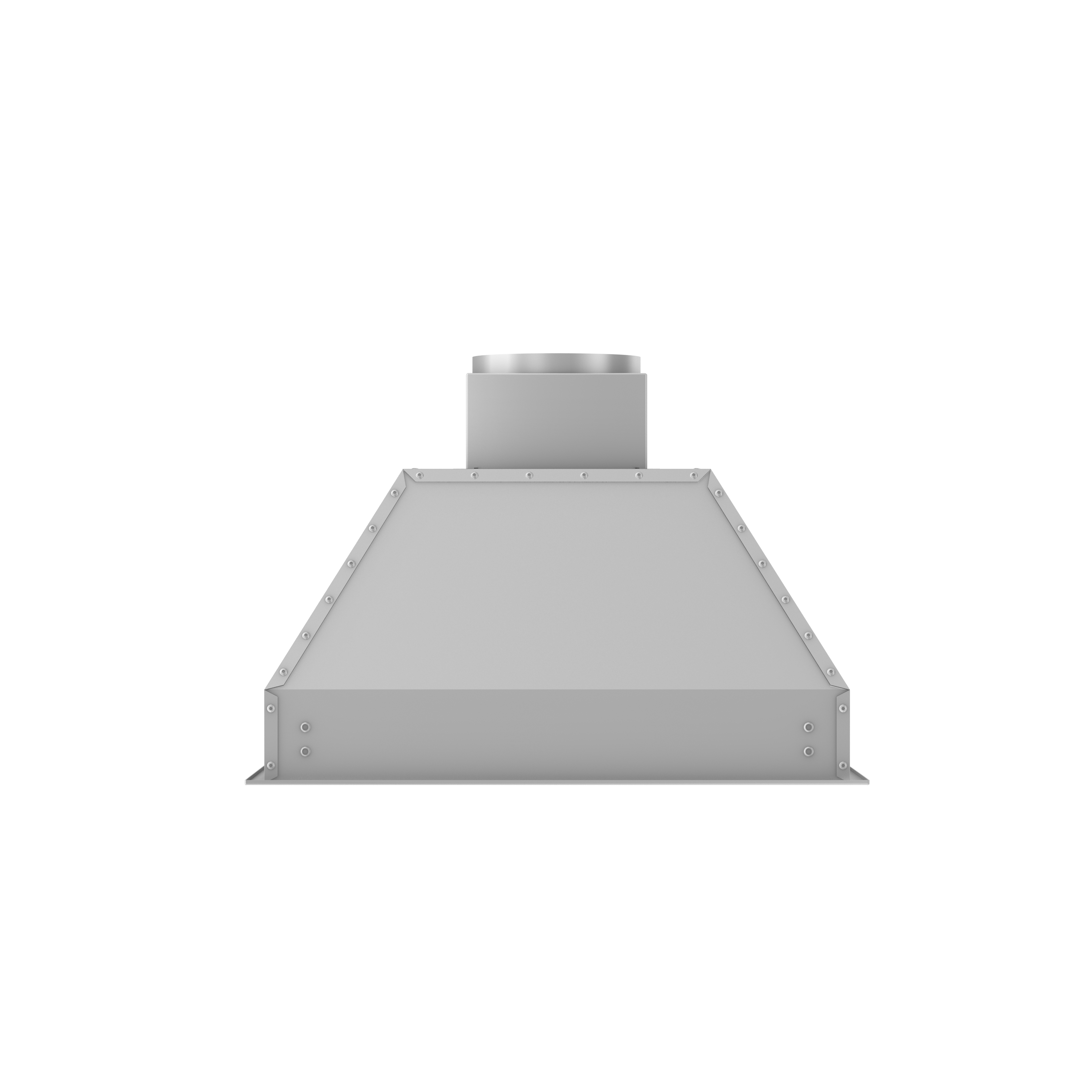 Front. ZLINE - 28 in. Ducted Wall Mount Range Hood Insert in Stainless Steel (698-28) (698-28) - Stainless steel.