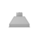 Front. ZLINE - 28 in. Ducted Wall Mount Range Hood Insert in Stainless Steel (698-28) (698-28) - Stainless steel.