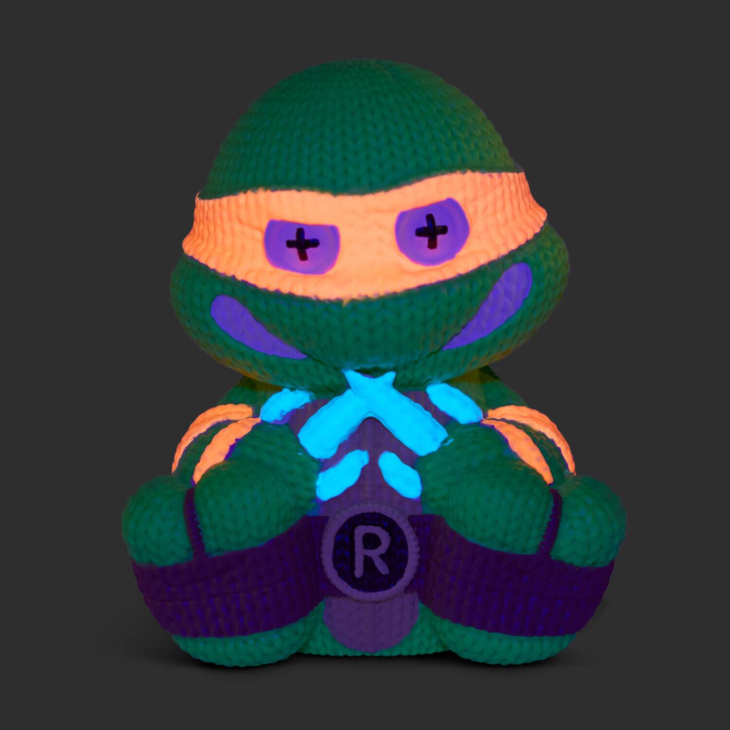 Alt View 4. Handmade by Robots - Teenage Mutant Ninja Turtles (TMNT) - Raphael Glow in the Dark Limited Edition Vinyl Figure   - COLLECTIBLES - Multicolor.