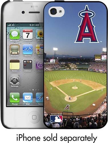 Front Standard. Pangea Brands - Los Angeles Angels Case for Apple® iPhone® 4 and iPhone 4S.