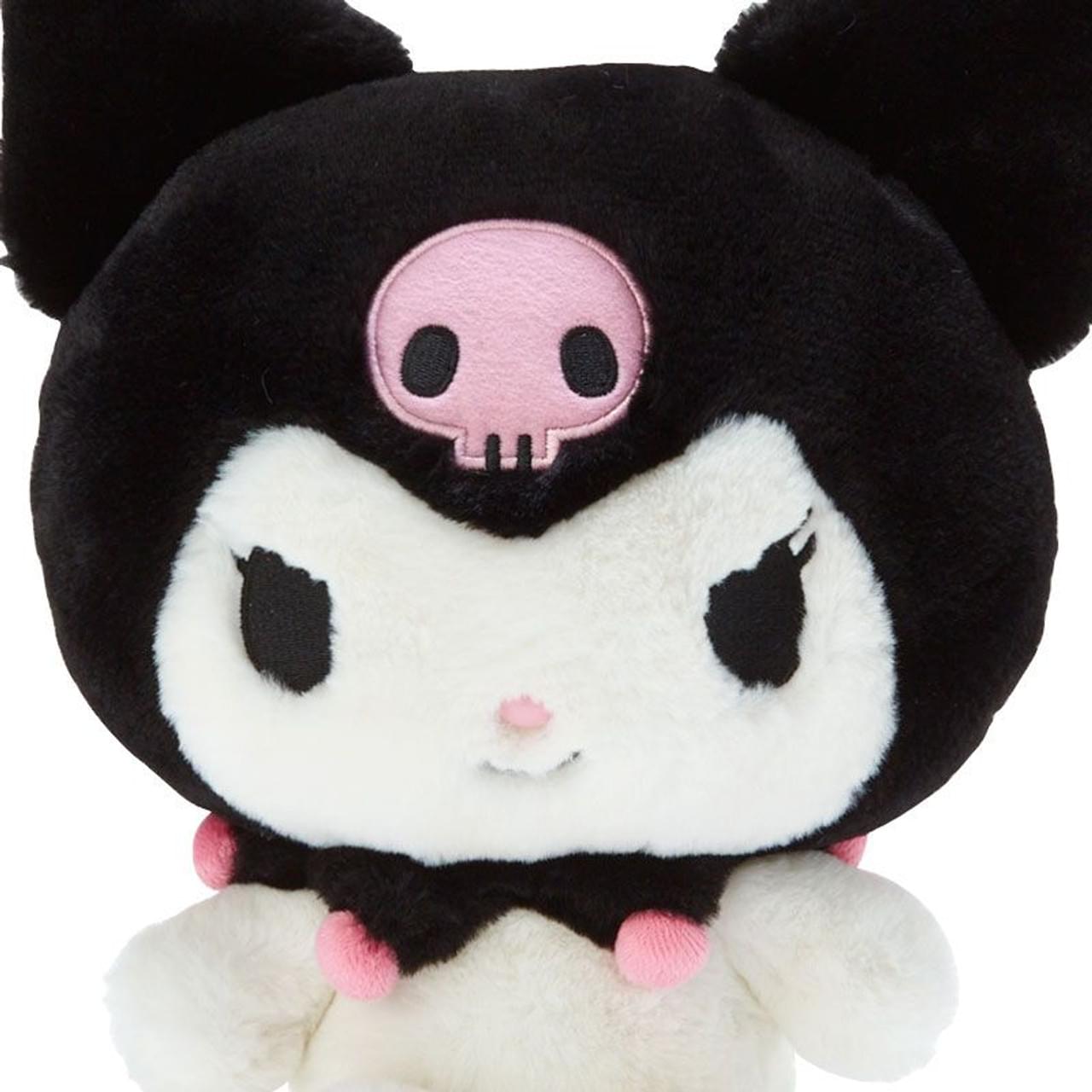 Alt View 10. Hello Kitty - Sanrio 12.5 Inch Character Plush | Kuromi - Black.