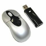 Alt View Standard 20. Inland - USB Optical RF Super Mini Notebook Mouse.