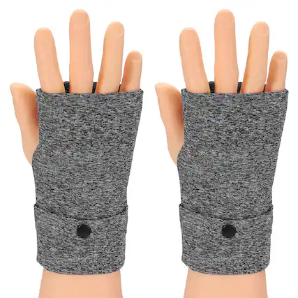 Front. Unique Bargains - 2pcs Sports Wristband Phone Sleeve for Running Right Forearm Armband Cell Phone Holder Up to 7.5" for Outdoor Cards Keys - Gray.