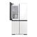 Alt View 23. Samsung - 23 cu. ft. Smart Counter Depth BESPOKE 4-Door Flex Refrigerator with Customizable Panel Colors - White.