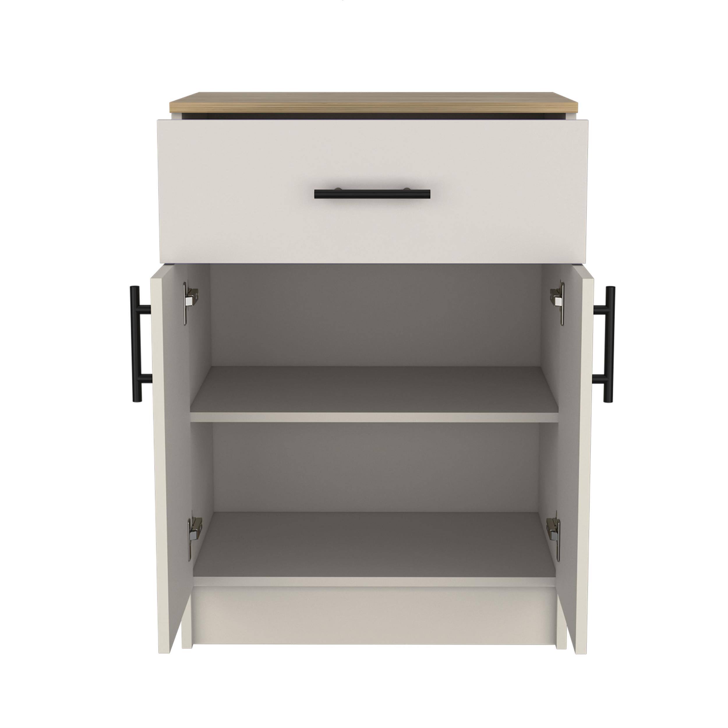 Depot Eshop Pantry Cabinet 1 Drawer 2 Interior Shelves 2 Doors ...
