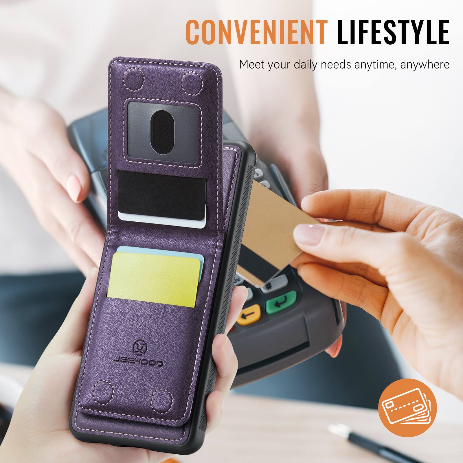 CONVENIENT LIFESTYLE  
Meet your daily needs anytime, anywhere  
JEEHOOD